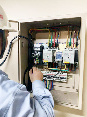 南通某化纖公司，CA1雙電源開(kāi)關(guān)更換